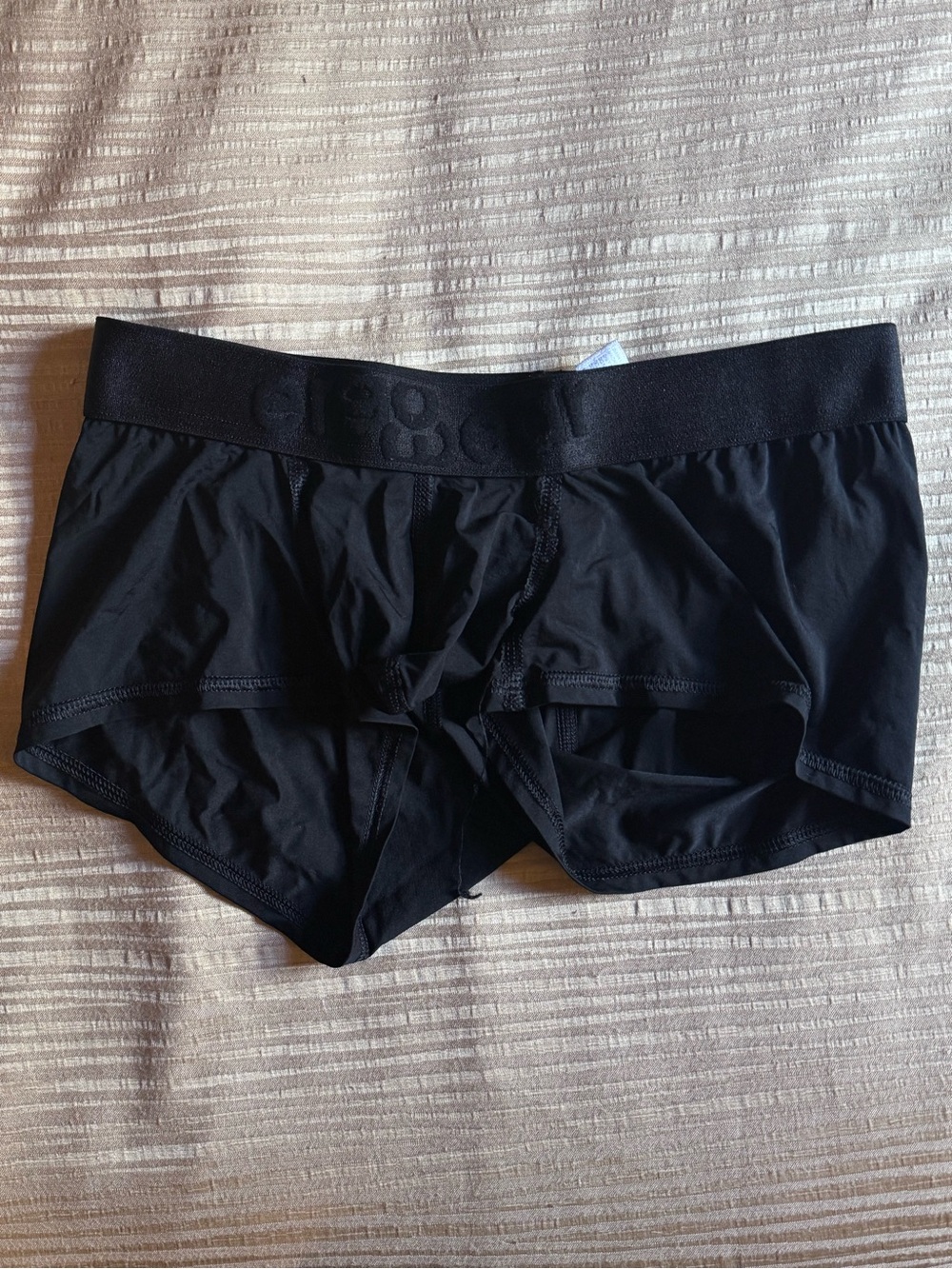 Ergowear Men's Black Boxer Briefs with Contoured Pouch